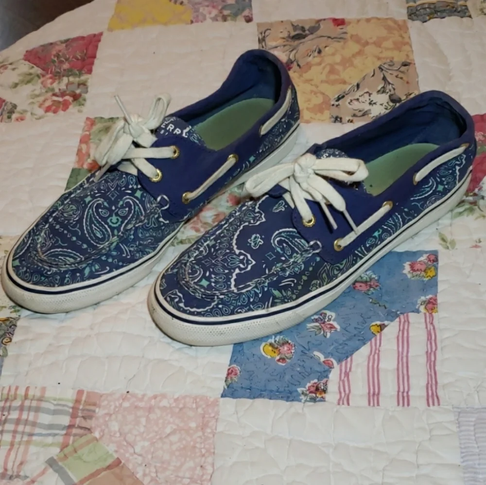 Sperry Top-Sider Boating Shoes, Size 9